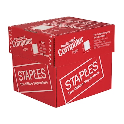 Staples Brights Multipurpose Colored Paper, 20 lbs., 8.5 x 11, Lime, 500/Ream (25206)