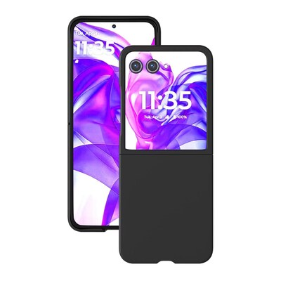 SaharaCase Venture Series Hard-Shell Case for Motorola Razr+ (2024), Scorpion Black (CP00627)