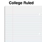 Staples Wireless 1-Subject Notebook, 8.5" x 11", College Ruled, 80 Sheets, Red (ST58379)