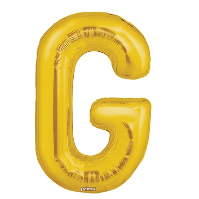 Party City (Air-Filled) 16 G Foil Balloon, Gold, 2/Pack (AM60050220-19)