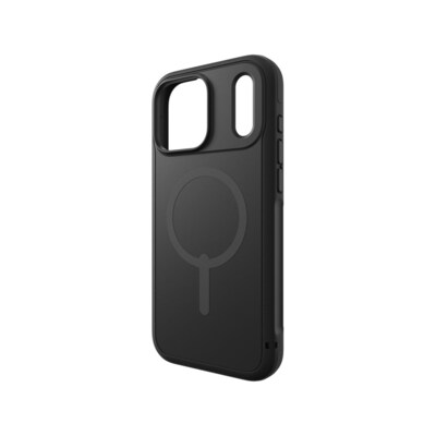 ZAGG Sedona Snap MagSafe Phone Case for iPhone 17 Pro Max, Shock Absorbing, Flood Black (702319095)