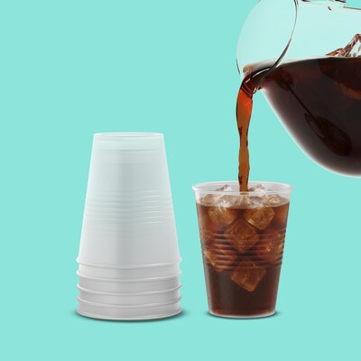 Perk™ Plastic Cold Cup, 7 Oz., Clear, 100/Pack (PK56332)