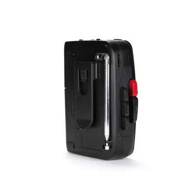 Emerson Portable Cassette Player & Recorder, Black (EPC-1000)