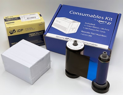IDP SMART-21 ID Card Printer Consumables Kit (653313RK)