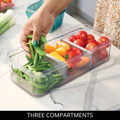 iDESIGN Plastic Organizers, Clear/Gray (27819M6)