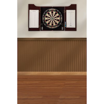 Viper Hudson Dartboard Cabinet, Mahogany (40-0262)
