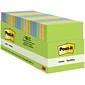 Post-it Sticky Notes, 3 x 3 in., 18 Pads, 100 Sheets/Pad, The Original Post-it Note, Jaipur Collection