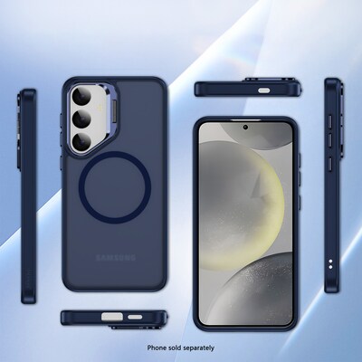 SaharaCase Venture Phone Case for Galaxy S25+, Shock Absorbing, Midnight Blue (CP00748)