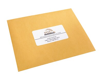 Avery Mini-Sheets Laser/Inkjet Shipping Labels, 2" x 4", White, 100 Labels/Pack (2163)