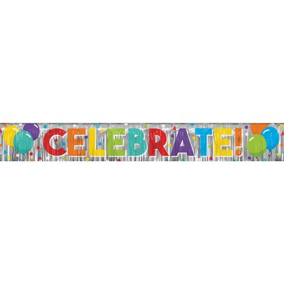 Party City Birthday Balloons Banners, 4/Pack (AM122494-NS)