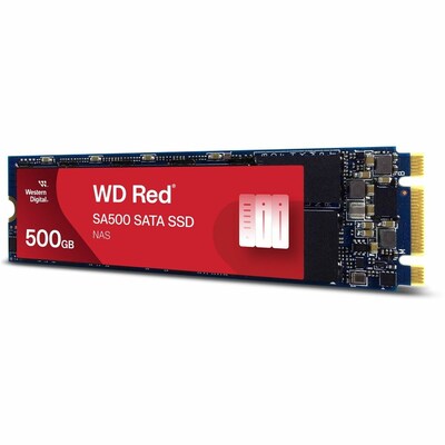 Western Digital Red SA500 500GB M.2 2280 SATA III Internal Solid State Drive, 3D NAND (WDS500G1R0B-68A4Z0)