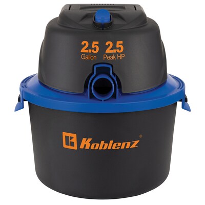 Koblenz Wet/Dry Vacuum, Bagless, Blue & Gray (WD-2.5 MA)