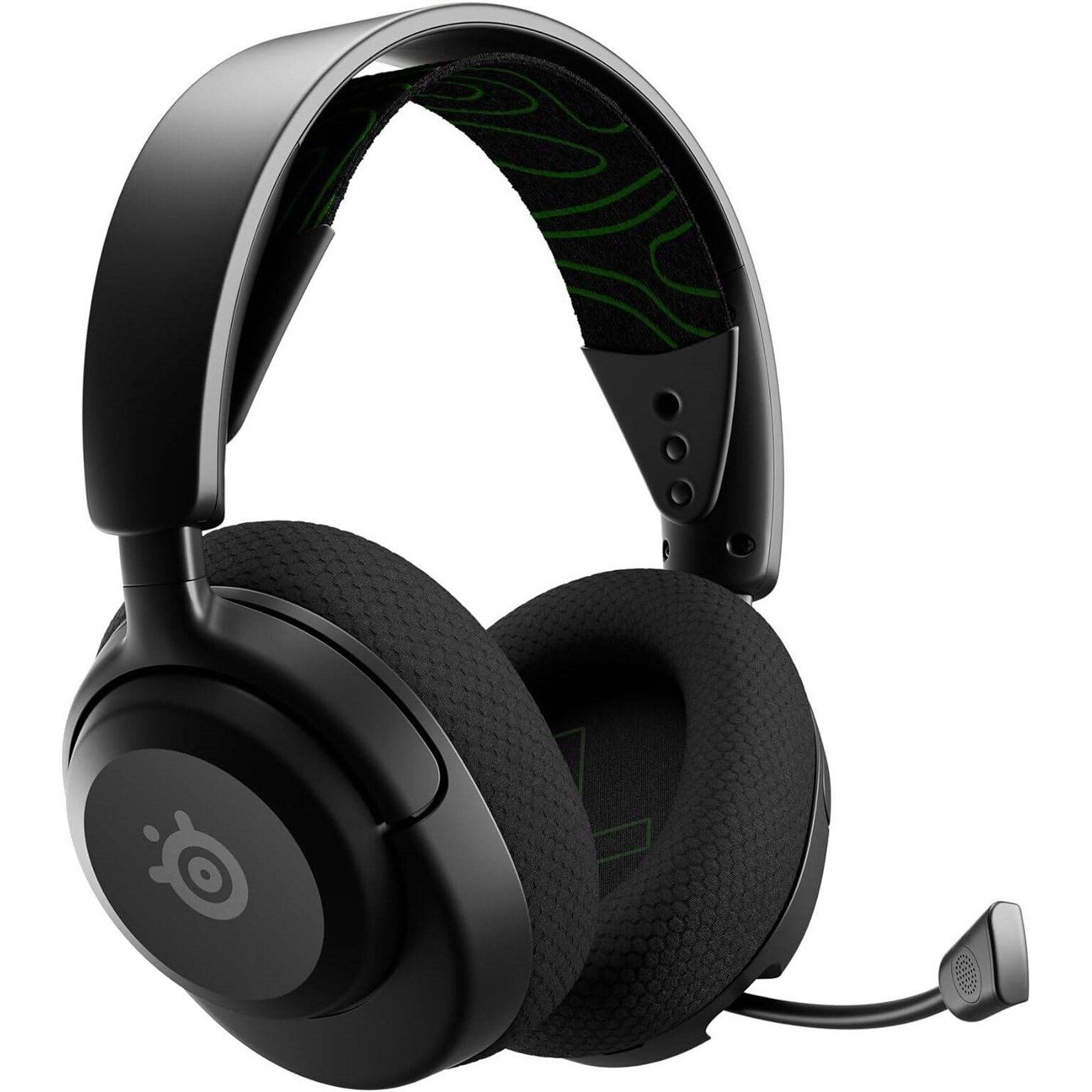 SteelSeries Arctis Nova 5X Wireless Noise Canceling Bluetooth Stereo Gaming Headset, USB-C, PC/Xbox, Black (61676)