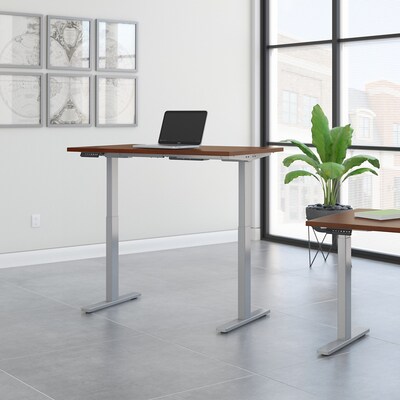 Bush Business Furniture Move 60 Series 48"W Electric Height Adjustable Standing Desk, Hansen Cherry (M6S4824HCSK)