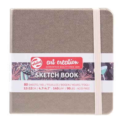 Talens Art Creation 4.7 x 4.7 Sketch Book, 80 Sheets/Book, 5/Bundle (TLN9314244M-5)