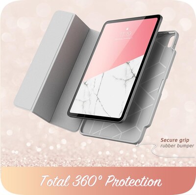 i-Blason Cosmo Plastic 13" Fashion Case for iPad Air 13", Marble