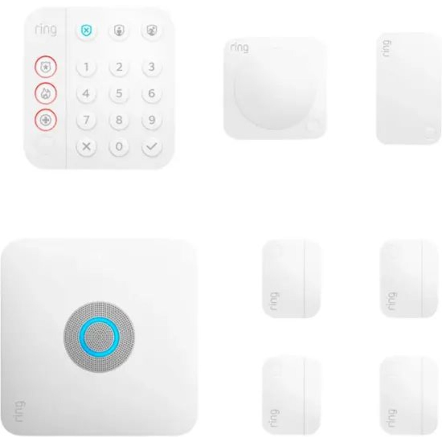 Ring Alarm Pro Home Security Kit, White (B08HSTJPM5)