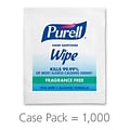 PURELL Individually Wrapped Sanitizing Hand Wipes, 1,000 Wipes/Carton (9021-1M)