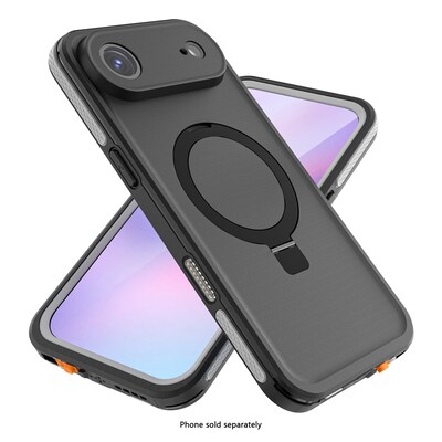 SaharaCase Oasis Series MagSafe Phone Case for iPhone 17 Air, Shock Absorbing, Scorpion Black (CP00936)