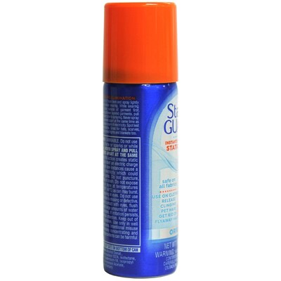 Static Guard Anti Static Spray 1.4 oz Travel Size, 10 Sprays/Pack, 14 Packs/Carton