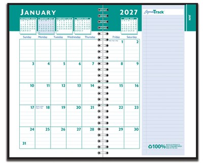 2027 House of Doolittle 8.5 x 11 Weekly/Monthly Express Track Planner (296-02)