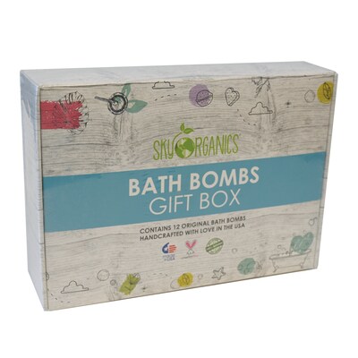 Bath Bombs, 12-Piece Set