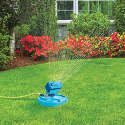 Sun Joe Oscillating Sprinkler on Sled Base (AJ-OSPR20)