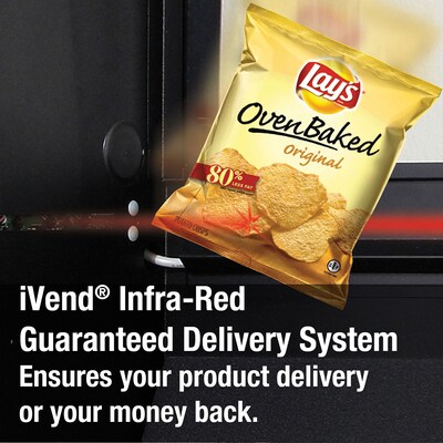 Selectivend 29-Selection Combo Vending Machine with Card Reader, Black (14118)