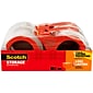 Scotch Moving & Storage Packing Tape with Dispenser, 1.88" x 38.2 yds., Clear, 4/Pack (3650S-4RD)