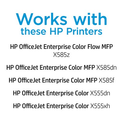 HP 980 Black Standard Yield Ink Cartridge, Prints Up to 10,000 Pages (D8J10A)