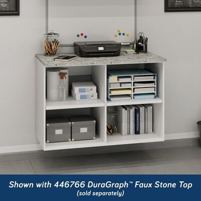 Sauder GarageCore 31"H Wall Cabinet, White (443715)