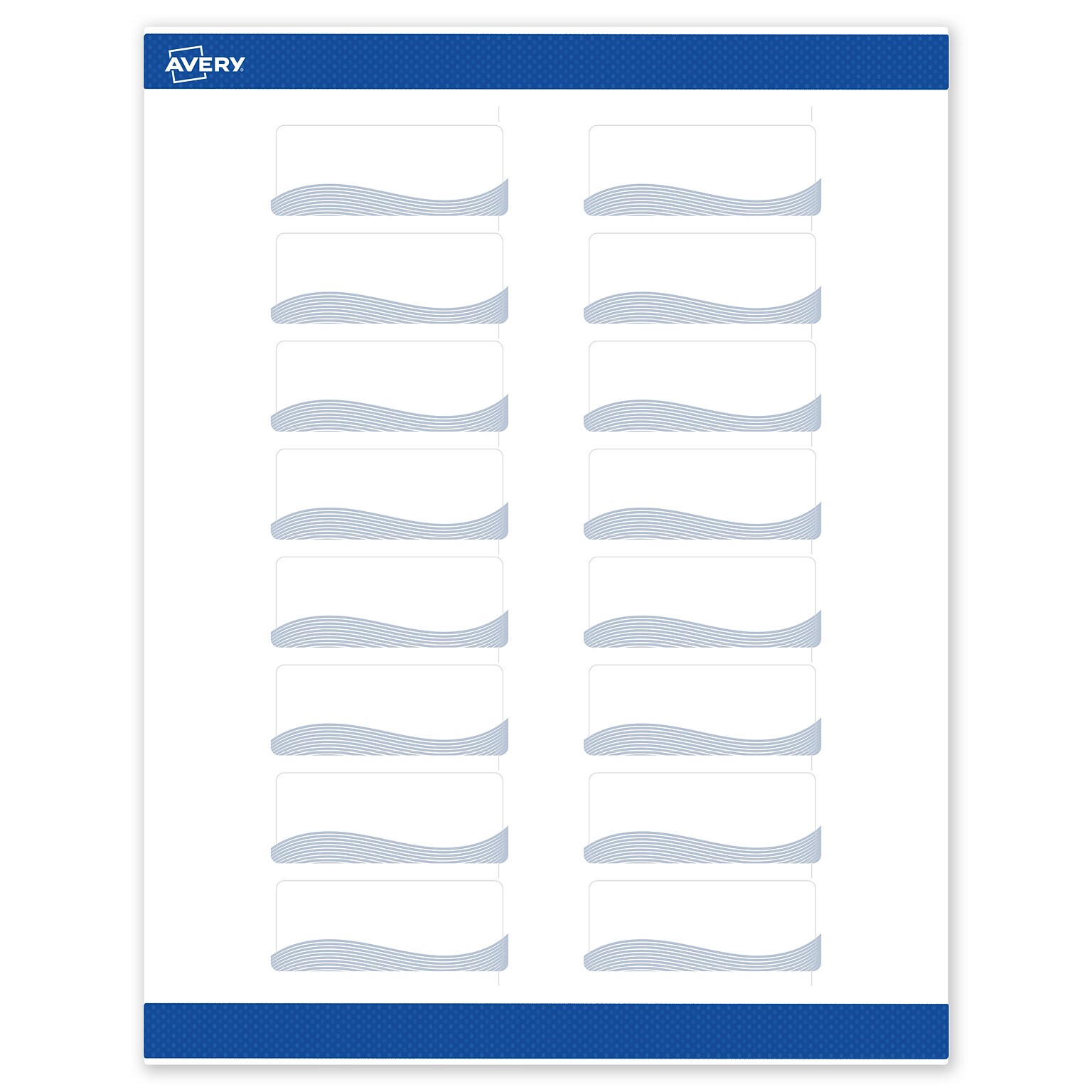 Avery Laser/Inkjet Rectangle Multipurpose Labels, 1 x 2-5/8, White, 160/Pack (S00ETX)
