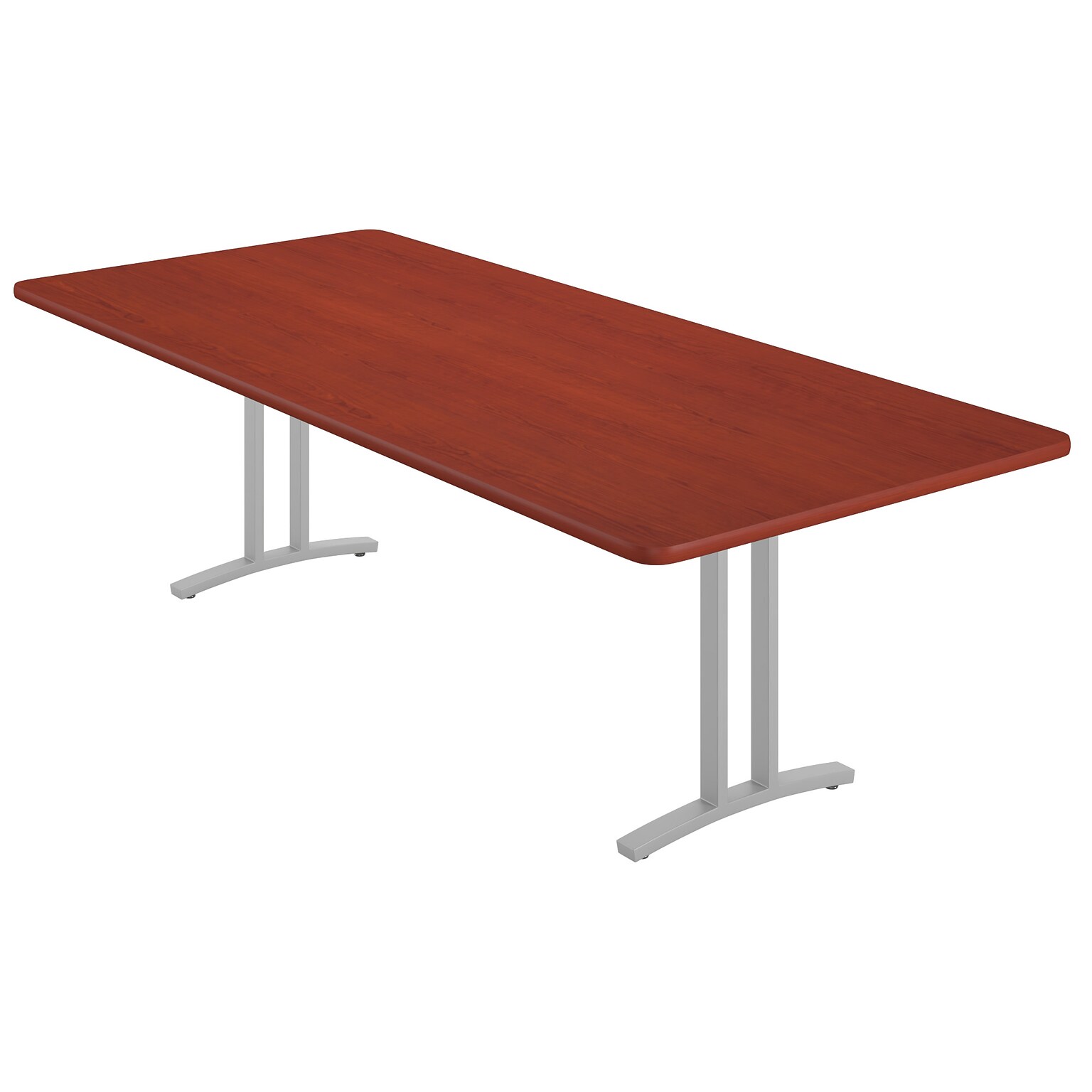 Correll Curvature Collection 96W x 42D Conference Table, Cherry (CC4296R-21-14-21)