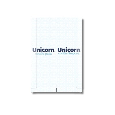 Unicorn Pads and Tampons Sanitary Dispenser, Surface Mounted, Clear Acrylic (TOP-08500)