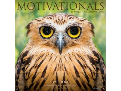 2025 Willow Creek Motivationals 12 x 12 Monthly Wall Calendar (44049)