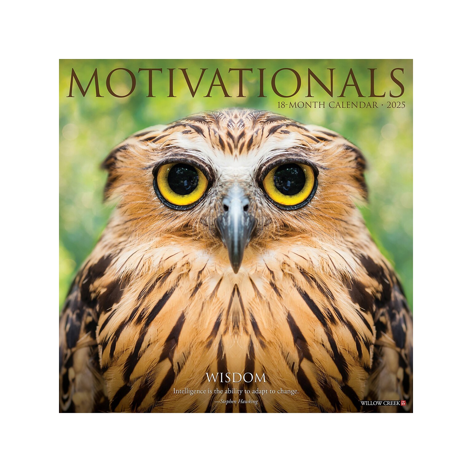 2025 Willow Creek Motivationals 12 x 12 Monthly Wall Calendar (44049)