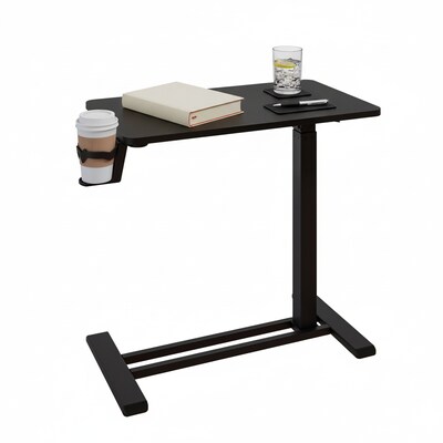 FlexiSpot H7 Overbed Table Mobile Laptop Cart, 27.6 x 15.8, Black (H7B-2816)