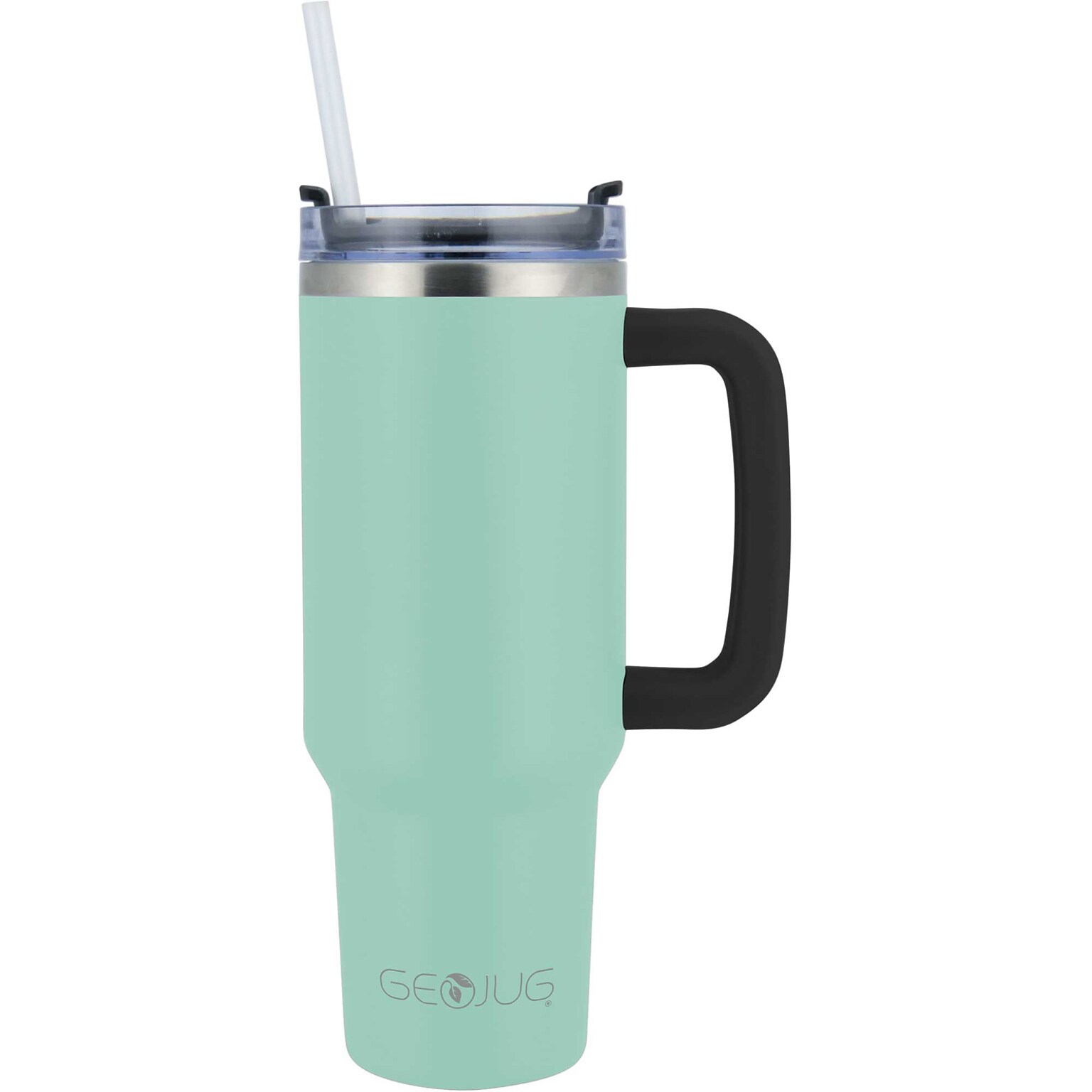 Brentwood Geojug Stainless Steel Double Walled Tumbler Cup, 40 oz., Blue (CMB-1200BL)