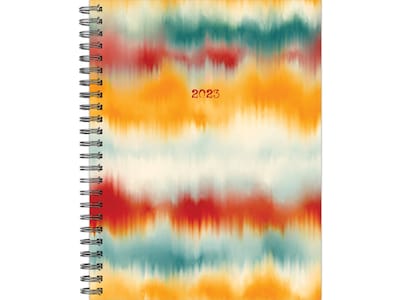2023 Willow Creek Bohemian Tie-Dye 8.5 x 11 Weekly Planner, Multicolor (30110)