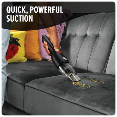 Dirt Devil Grab & Go+ Cordless 8V Handheld Vacuum, Bagless, Black, (BD30100V)
