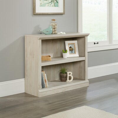 Sauder Select 30H 2-Shelf Bookcase, Chalked Chestnut (423031)