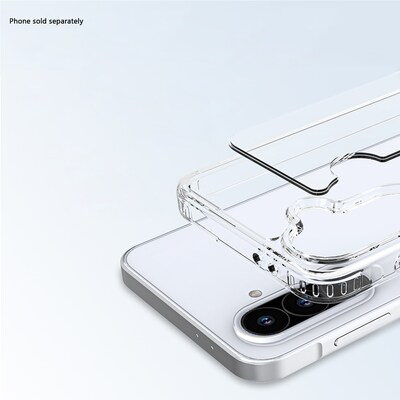 SaharaCase Venture Phone Case for Galaxy A36 5G, Shock Absorbing, Clear (CP00729)