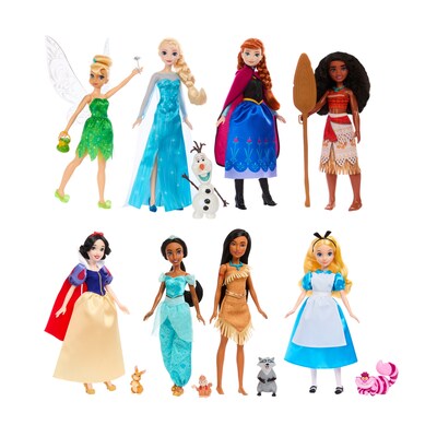 Mattel Disney 100 Years Of Wonder 8-Doll Gift Set (HRF55)