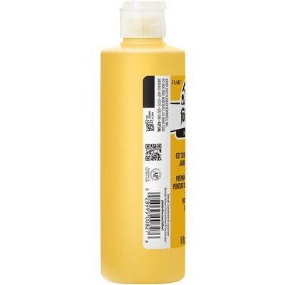 FolkArt Acrylic Paint Matte, 8oz., School Bus Yellow, 3/Pack (FLK827-3)
