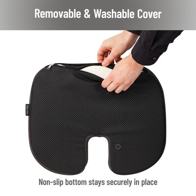 Mind Reader Memory Foam Seat Cushion, Gray (SEATMESH-GRY)
