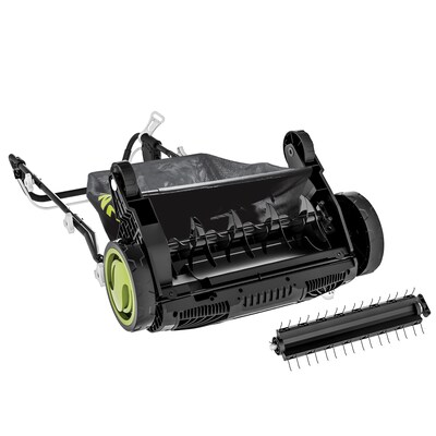 Sun Joe Electric Lawn Dethatcher & Scarifier, 12.6" W, Black (AJ805E)