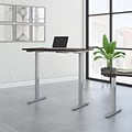 Bush Business Furniture Move 60 Series 48W Electric Height Adjustable Standing Desk, Mocha Cherry (