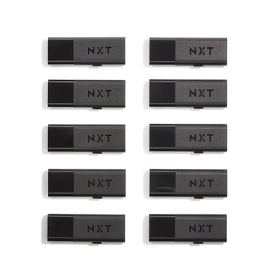 NXT Technologies™ 16GB USB 2.0 Type A Flash Drive, Black, 10/Pack (NX52548-US/CC)