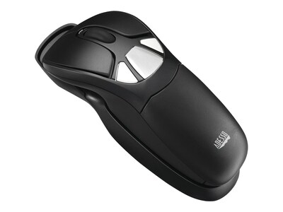 Adesso iMouse Wireless Ambidextrous Mouse, Black (iMouse P30)