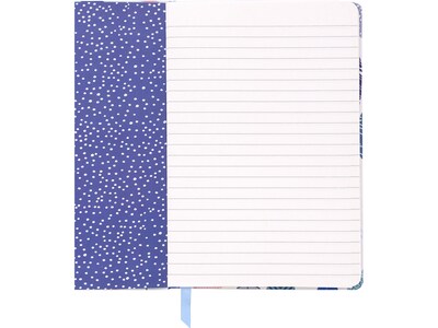 Carpe Diem Feathers Journal, 5.24" x 8.27", Wide-Ruled, Multicolor, 192 Pages (9373-CD)